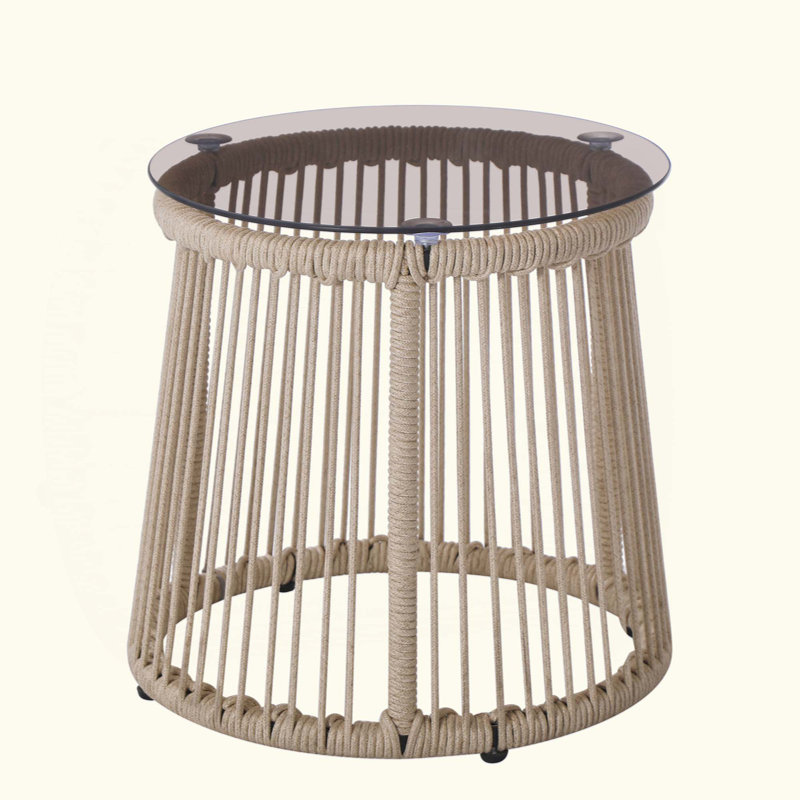 TABLE D'APPOINT MOONSTONE MODERN ROPE