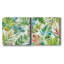 «Tropical Sketchbook I», ensemble de 2 reproductions d'art sur toile tendue-459982103