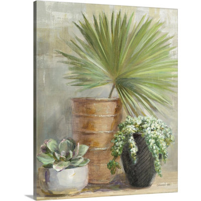 " Indoor Garden II " by Danhui Nai Painting Print
