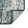 Teal Cartago Indoor/Outdoor Modern Rug