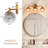 3-Light Bathroom Dimmable Vanity Light，Broken glass design-335405530