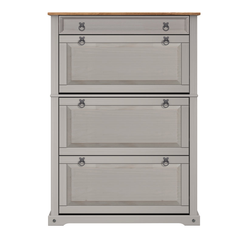 Bayhills Rectangle Accent Cabinet, Silver, Grey