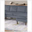 Ensemble de conversation modulaire 3 pièces RAF / LAF Causeuse sans accoudoirs gris foncé-1117609924