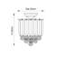 Kacey Acrylic Flush Mount-15856820