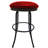 Swivel Upholstered Counter Stool with Metal Frame-48366674-48366676-27796883