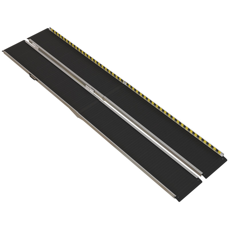 HomCom 2 in. Portable Ramp, 2" H x 120" W x 29" D