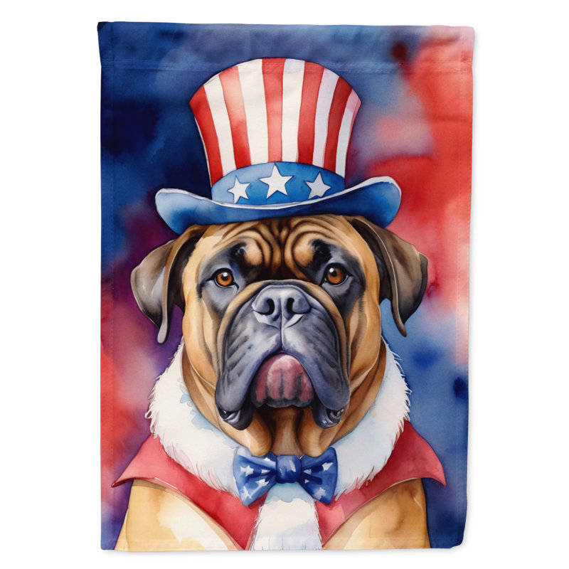 Drapeau patriotique de la maison américaine, Bullmastiff