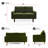 Madian Velvet Sofa-908878058-869316935