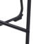 Winding Upholstered Counter Stool with Metal Frame-30896582