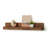3 Piece Solid Wood Floating Shelf