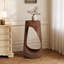 Table d'appoint creuse MGO avec texture semblable au bois pour une utilisation intérieure et extérieure, durable et élégante-646402246-637715175