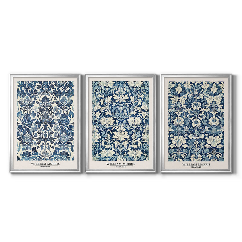 Collection sur toile encadrée sur mesure - Série de pièces Dxxiv, H 19 po x l 27 po, Argent argent