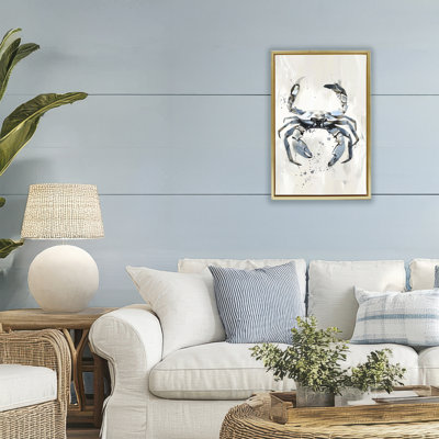 Cadre flottant neutre Royaume du crabe, design par Ramona Murdock