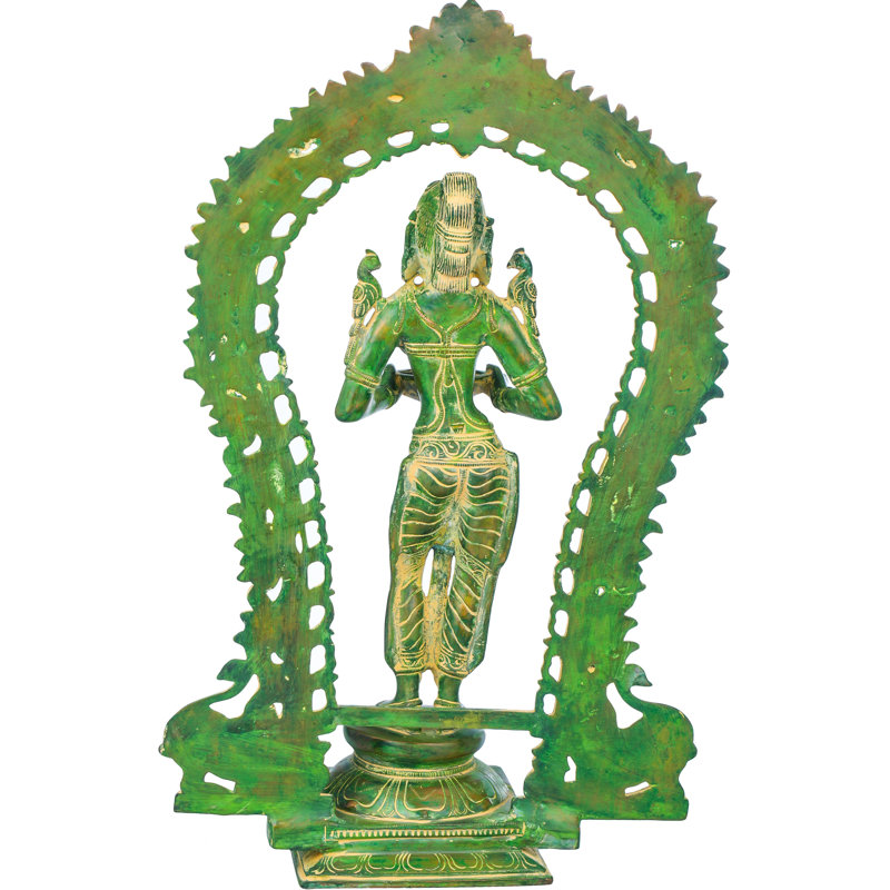 Figurine Deepalakshmi décorée Prabhawali