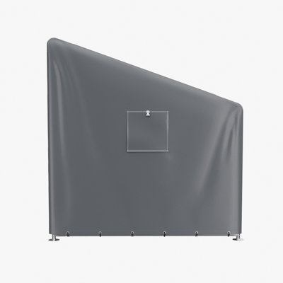 6 x 5ft Outdoor Garden Storage Shelter Bike Tent with Roll-Up Zipper Door