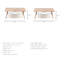 Table basse Toluca