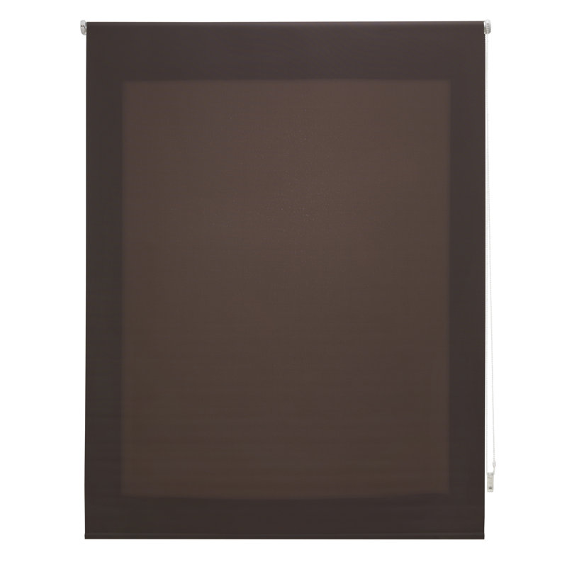 Semi Sheer Roller shade, 175cm L x 100cm W, Brown