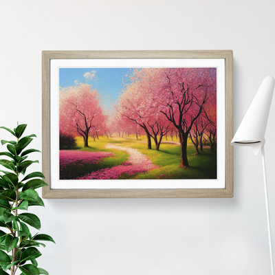 Spring Forest Landscape Vol.2 - Framed Print