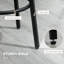 Counter Stool with Metal Frame