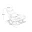Chaise berçante en bois massif Cloud-167527139