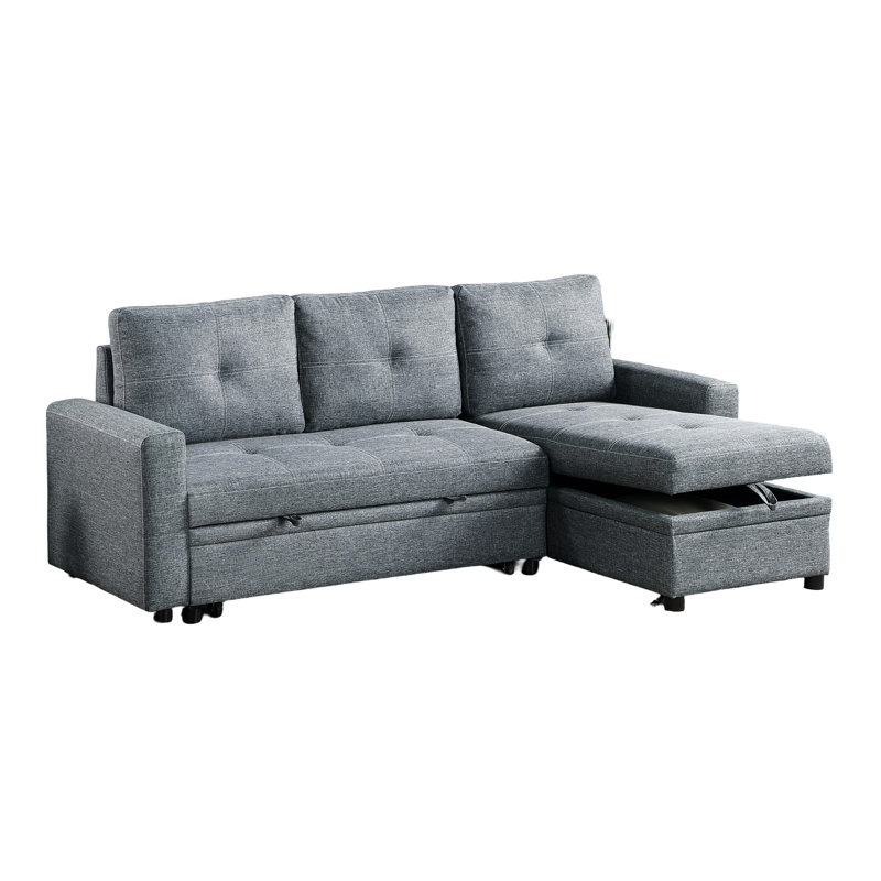 Canapé modulaire en polyfibre carré