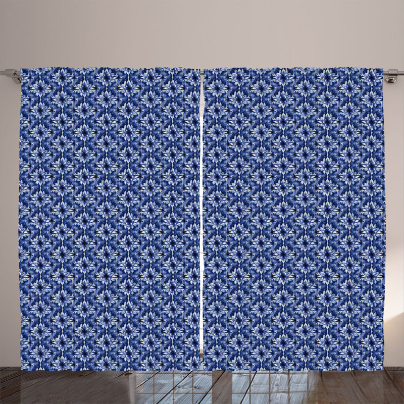 Semi Sheer Curtain Pair