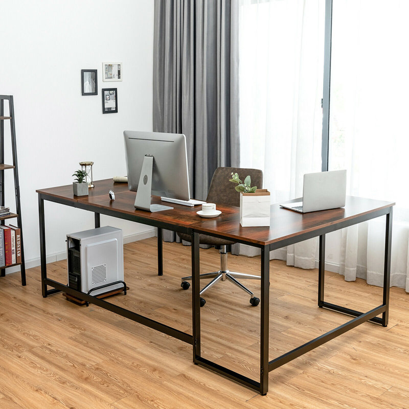 Bureau en U Meiman, Brun
