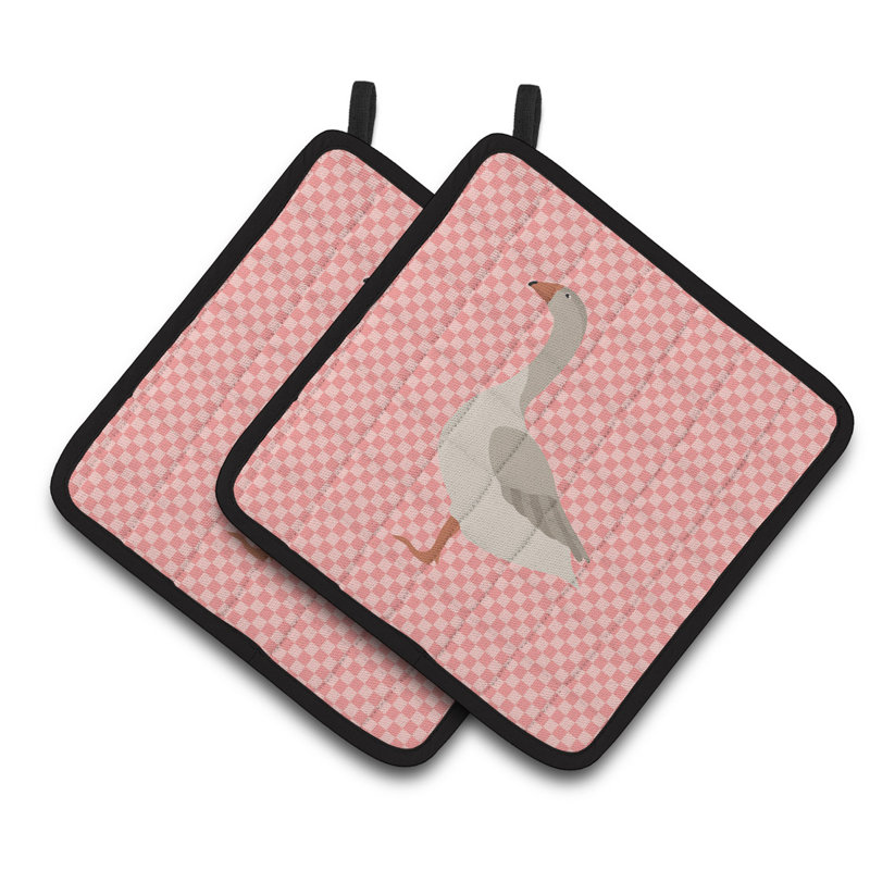 Caroline's Treasures Striped Polyester Potholder