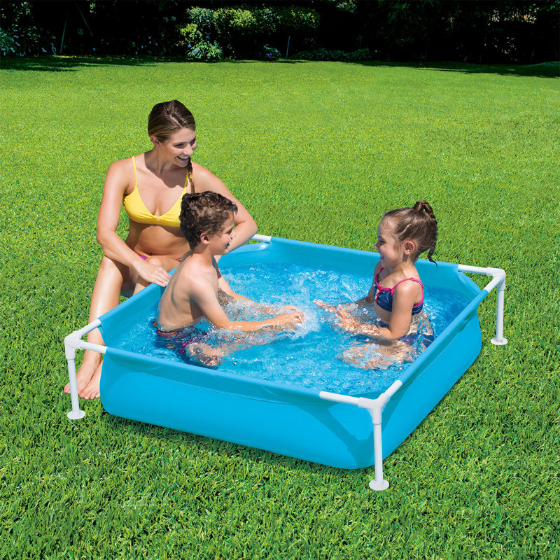 Summer Waves Square Kiddie Pool 12 H x 48 W x 48 L