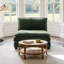 Fauteuil d'appoint sans accoudoirs Lauretta-130047789