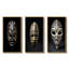 «Ethnical Traditional African Mask», 3 pièces sur toile-1344920670-1344920671