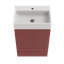 Meuble-lavabo avec lavabo en céramique, meuble-lavabo autoportant, meuble-lavabo-113448633