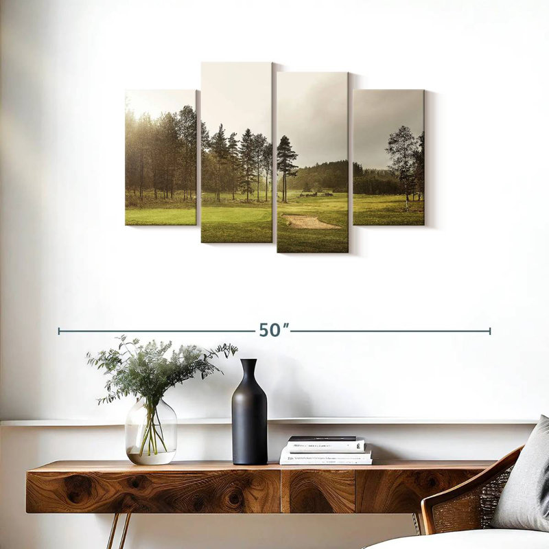 Sireci Golf Course Trees, 22" H x 36" W