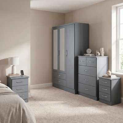 Cascio 4 Piece Bedroom Set