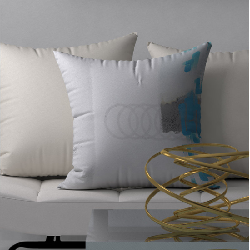 Housse de coussin décorative carrée flair Vanish, 24" X 24"