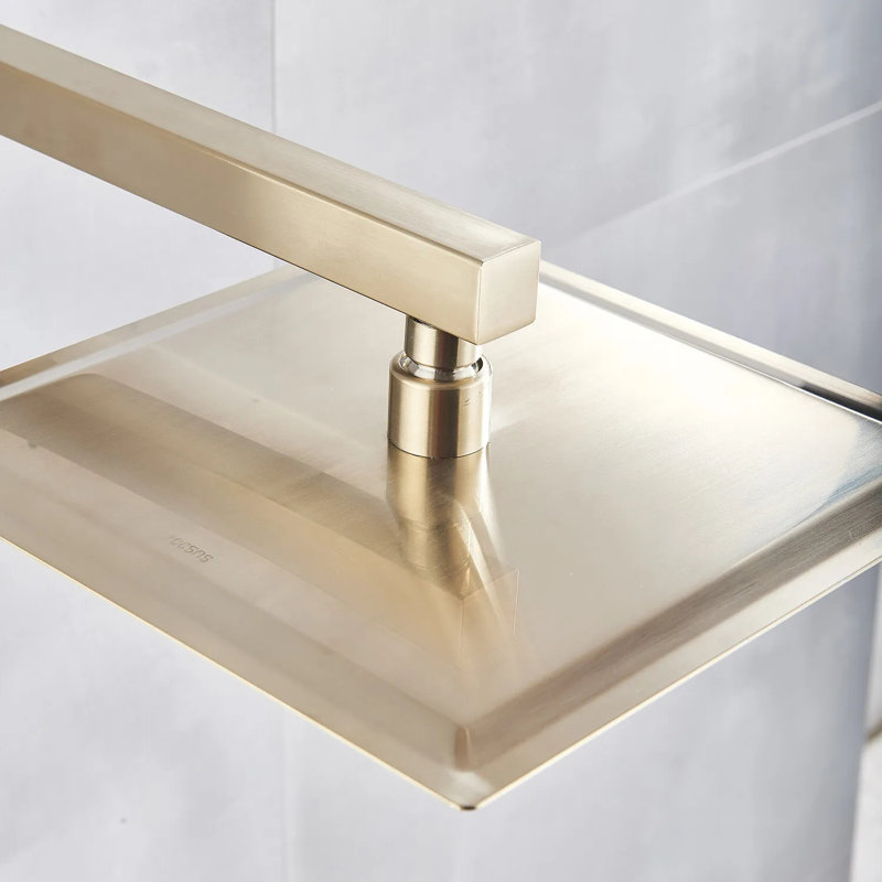 Pressure-Balanced (Temperature And Volume) Complete Shower System with Rough in-Valve