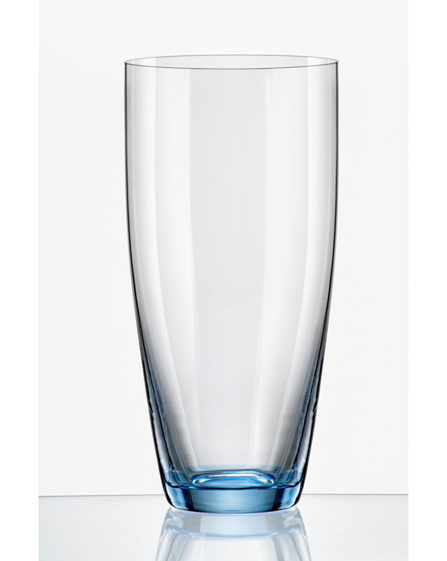 Vase Rainbow, Bleu, H 9,8 po x l 4,62 po