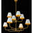 Corina 8-Light Dimmable Tiered Chandelier-306233129