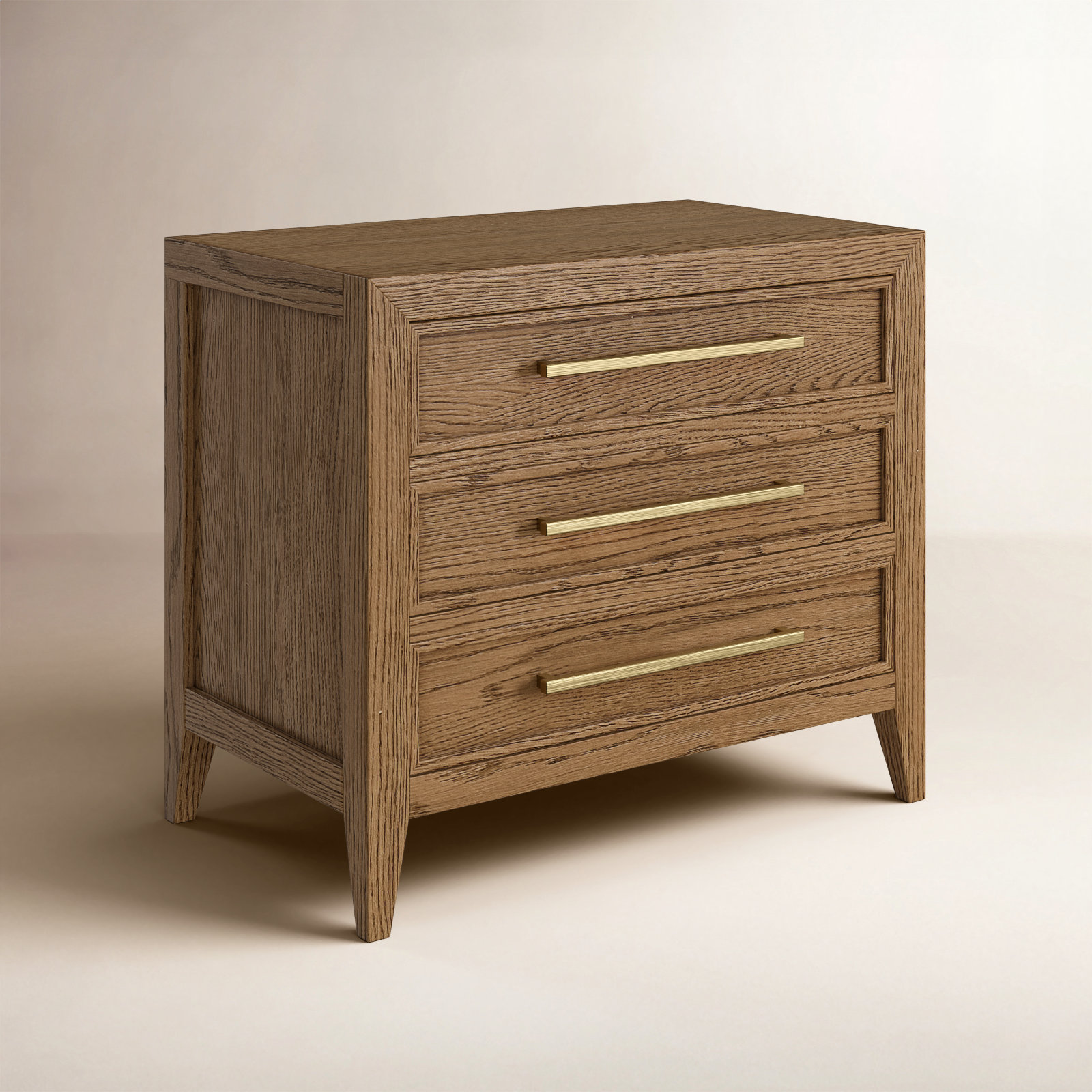 Adley 3-Drawer Nightstand