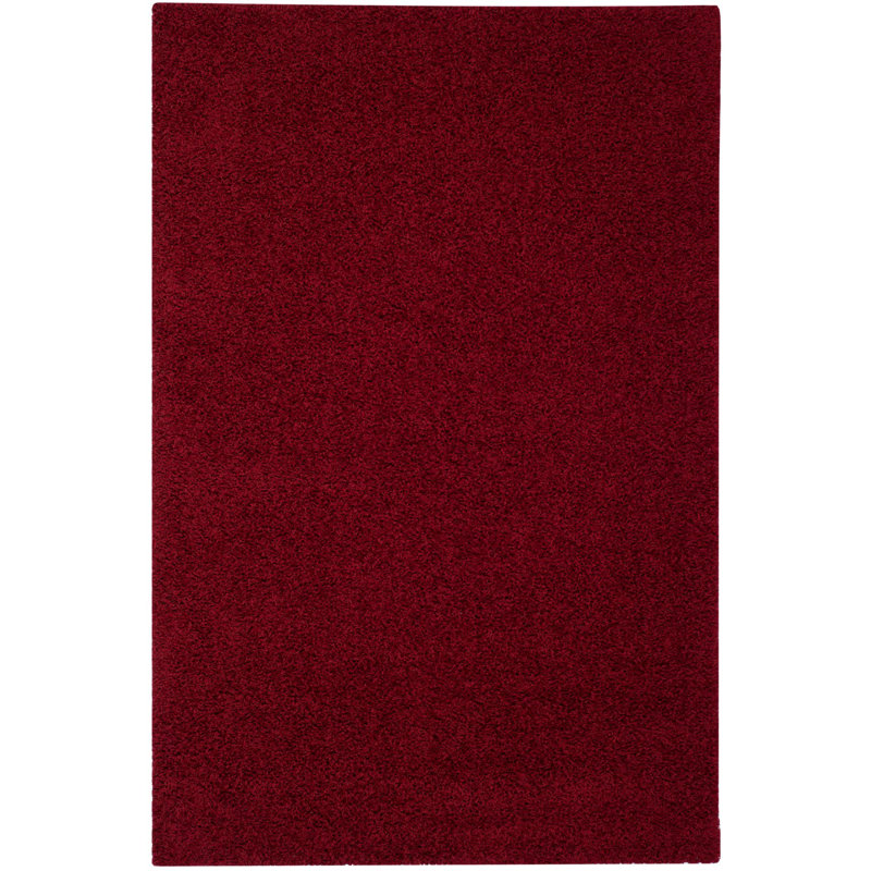 Baldev Shag Performance Solid Color Rug, Rectangle 3' x 5'