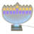 Kurt Adler 9.84-Inch Menorah Infinity Light