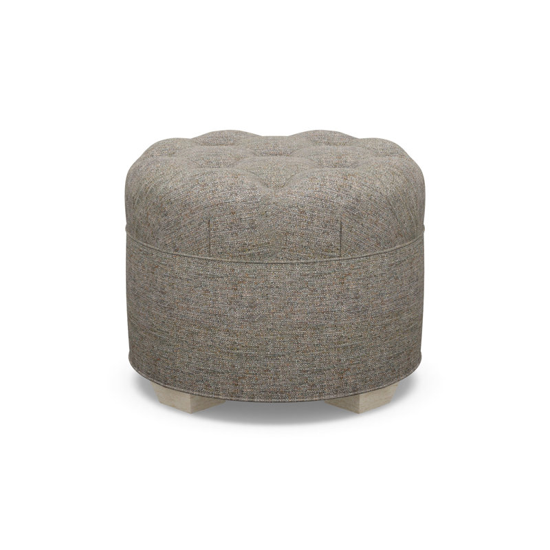 Round Ottoman, 2243-80, Sandstone