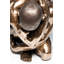 Deco Figurine Nude Man Hug Bronze 54cm