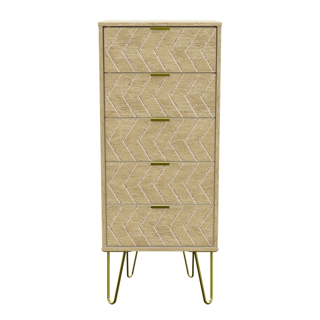 Fully Assembled Salalima 5 Drawer 45Cm W