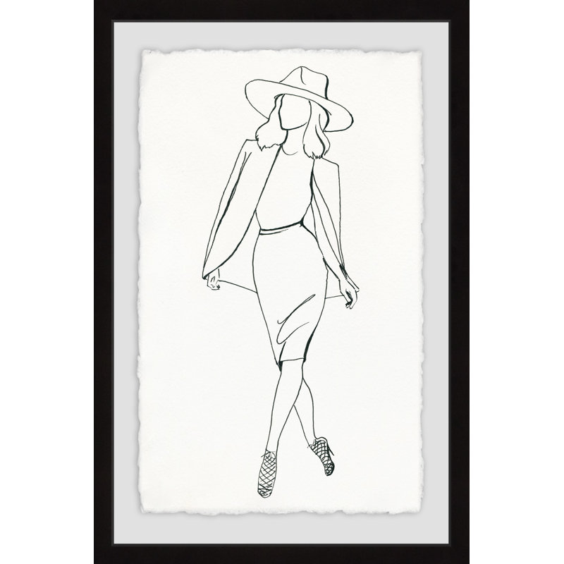Classy Panama - Single Picture Frame Print, 61cm H x 41cm W