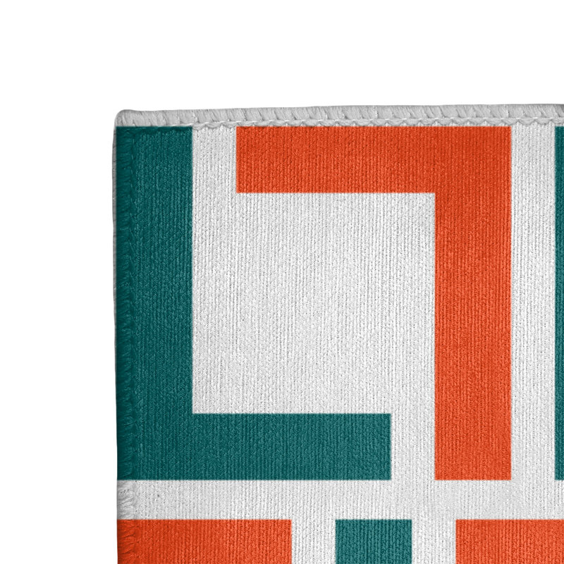 Geometric Indoor Rug, Rectangle 3' x 5'