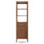 Grande armoire de rangement à linge de salle de bain 72 po avec 3 tablettes ouvertes-120234560-120613963