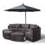 Tommy 8 Seater Rattan Conversation Set