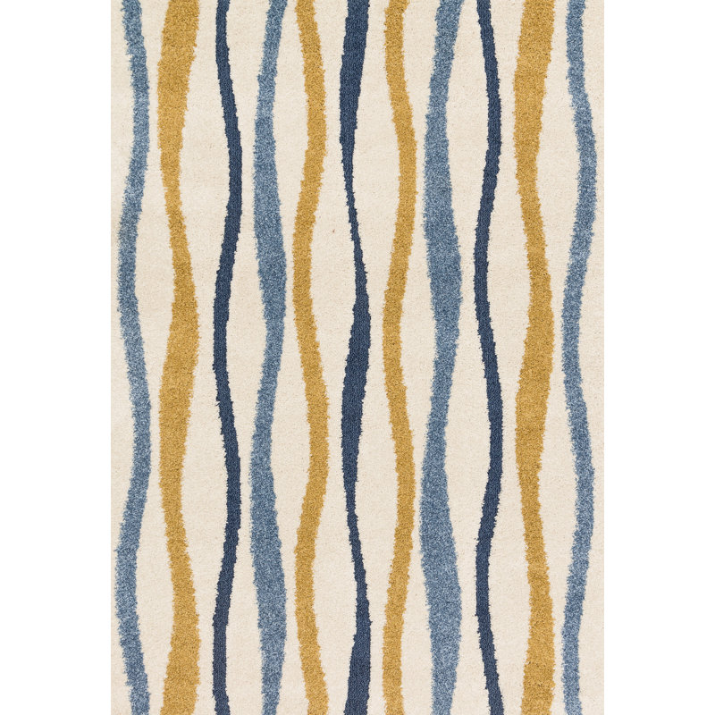 Menoken Striped Indoor Rug, Rectangle 2'3" x 3'9"