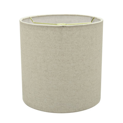 8'' H x 8'' W Linen Drum Lamp Shade